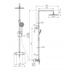 Batéria THERMO-15 - termostatická sada