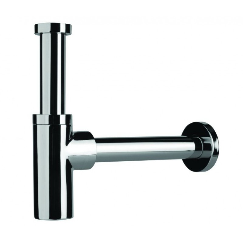 Umyvadlový pochromovaný sifon CHROM kulatý