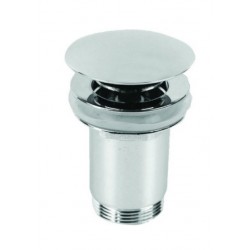 Umývadlová výpusť click-clack s prepadom, veľká