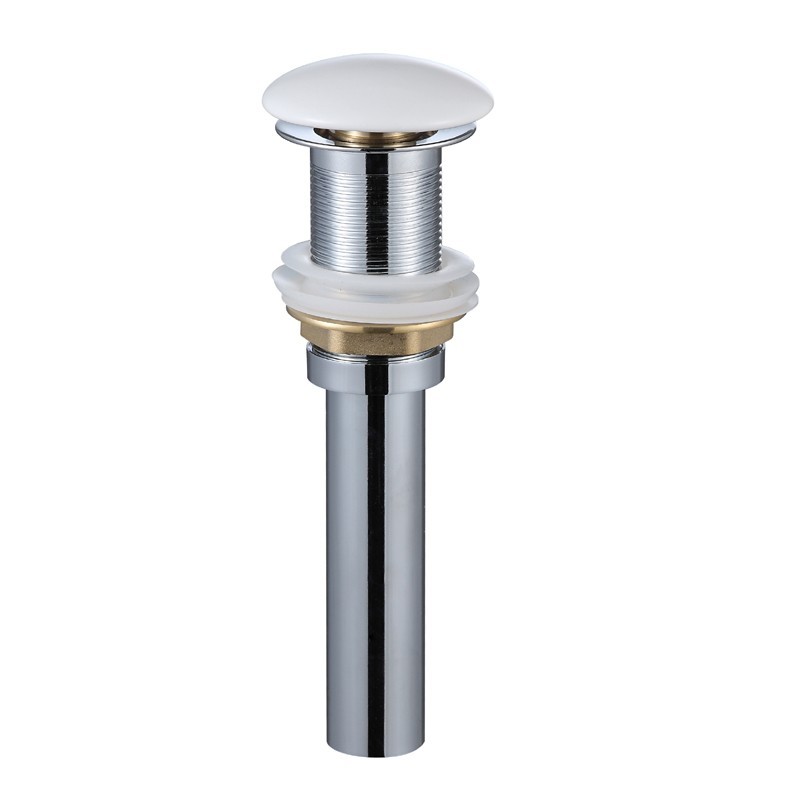 Umývadlová výpusť click-clack bez prepadu, keramika