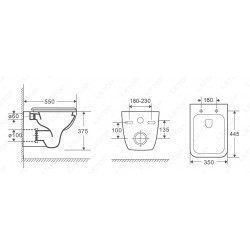 WC doska ADATTO SLIM soft-close