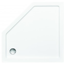 Päťuholníková sprchová vanička Bergo