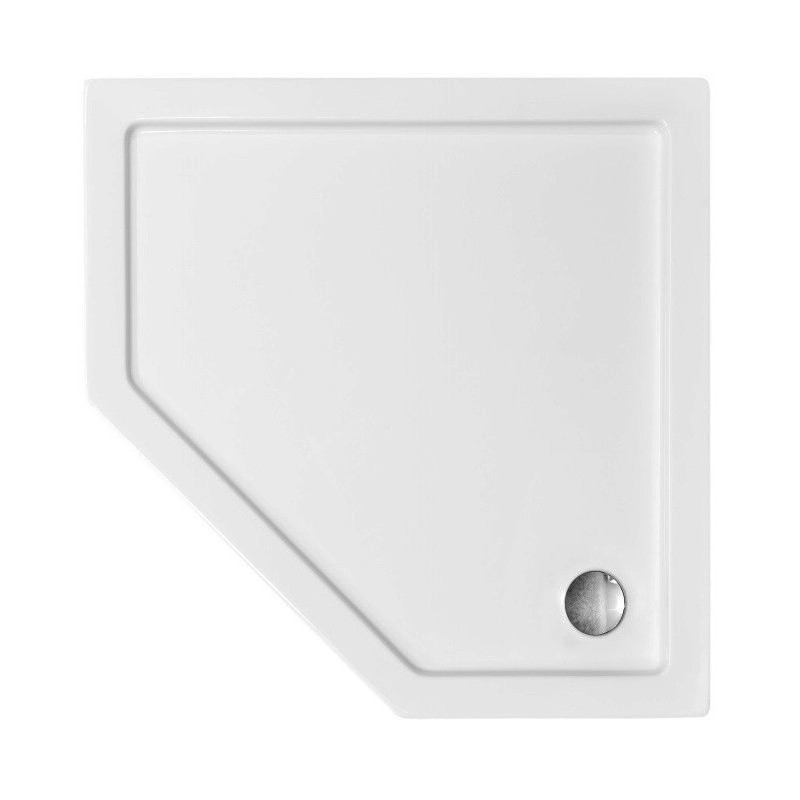 Pětiúhelníková sprchová vanička BERGO