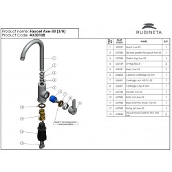 Dřezové baterie Flexy-33