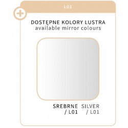 Kúpeľňový radiátor so zrkadlom INDIVI NEW