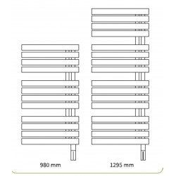 Koupelnový radiátor POP STAR elektro 220 V