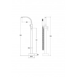 Stojánková vanová baterie Decco I