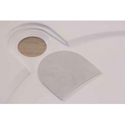 Obdĺžniková mramorová sprchová vanička LAKA