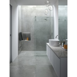 Walk-in bezdverový a bezbariérový sprchový kút AVEO