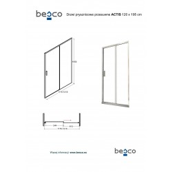 Sprchové dvere ACTIS