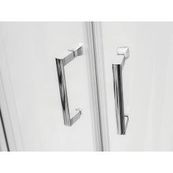 Čtvrtkruhový atypický sprchový kout MODERN 185