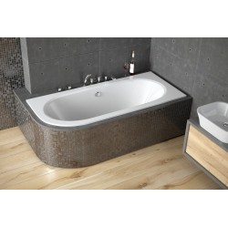 Akrylátová asymetrická vaňa AVITA SLIM