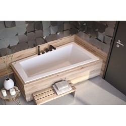 Asymetrická vana Intima slim PRAVÁ