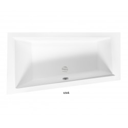 Akrylátová asymetrická vaňa INTIMA