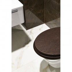 WC  doska WENGE z MDF, soft-close
