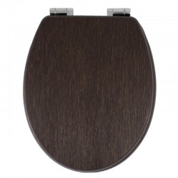 WC  doska WENGE z MDF, soft-close