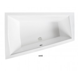 Asymetrická vana INTIMA DUO SLIM LEVÁ