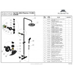 Batéria THERMO-15 - termostatická sada