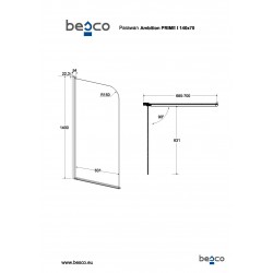 Vaňová zástena PRIME 1