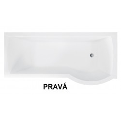 Asymetrická vaňa INSPIRO