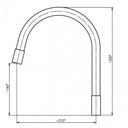 Náhradné výtokové ramienko pre FLEXY-33