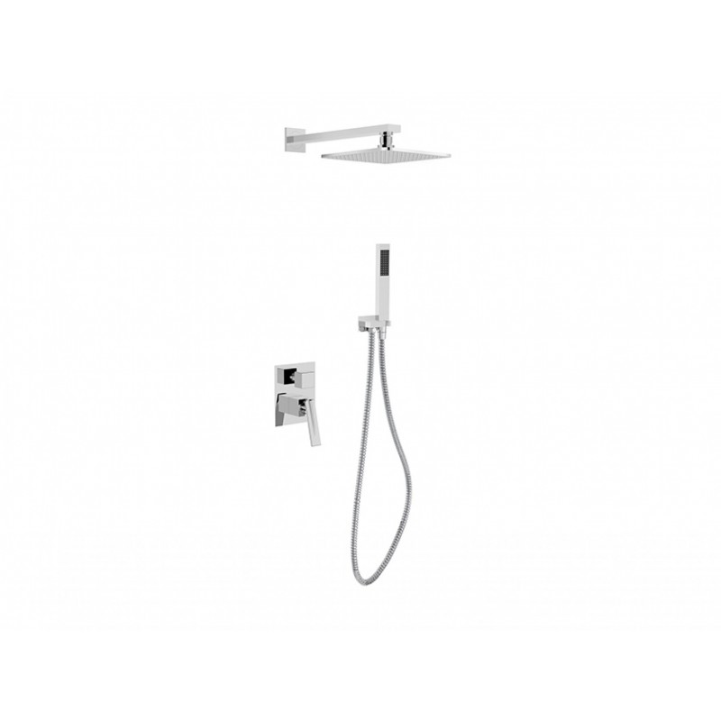 Podomítkový sprchový set ASPIRA II SLIM chrom