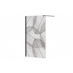 Walk-in bezdverový a bezbariérový sprchový kút LEAFY