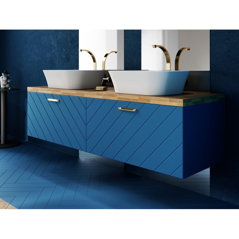 Spodní skříňka FLOO modrá matná