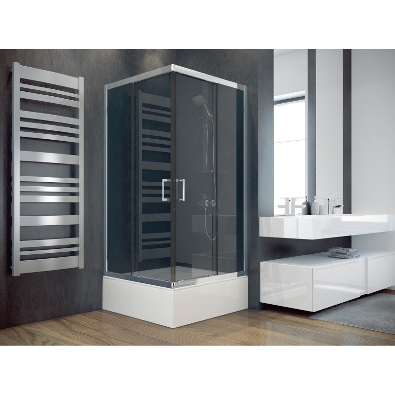 Čtvercový sprchový kout MODERN 165