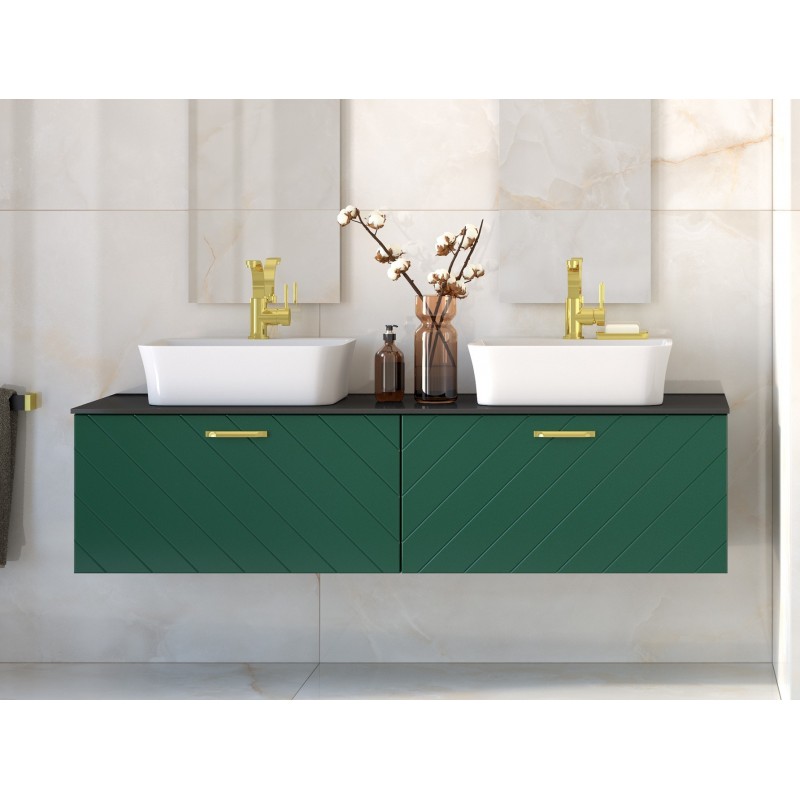 Spodní skříňka FLOO zelená matná