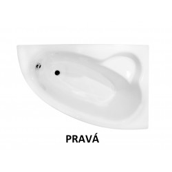 Asymetrická vaňa NATALIA