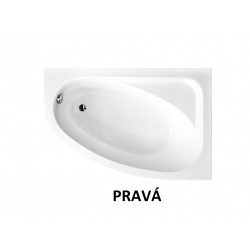 Asymetrická vaňa CORNEA