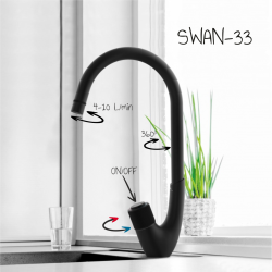 Drezová stojanková vodovodná batéria SWAN-33