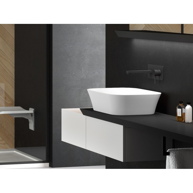 Umyvadlo na desku ASSOS Black&White