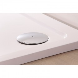 Čtvrtkruhová mramorová sprchová vanička VENETS