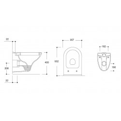 Závěsné WC COMPACT