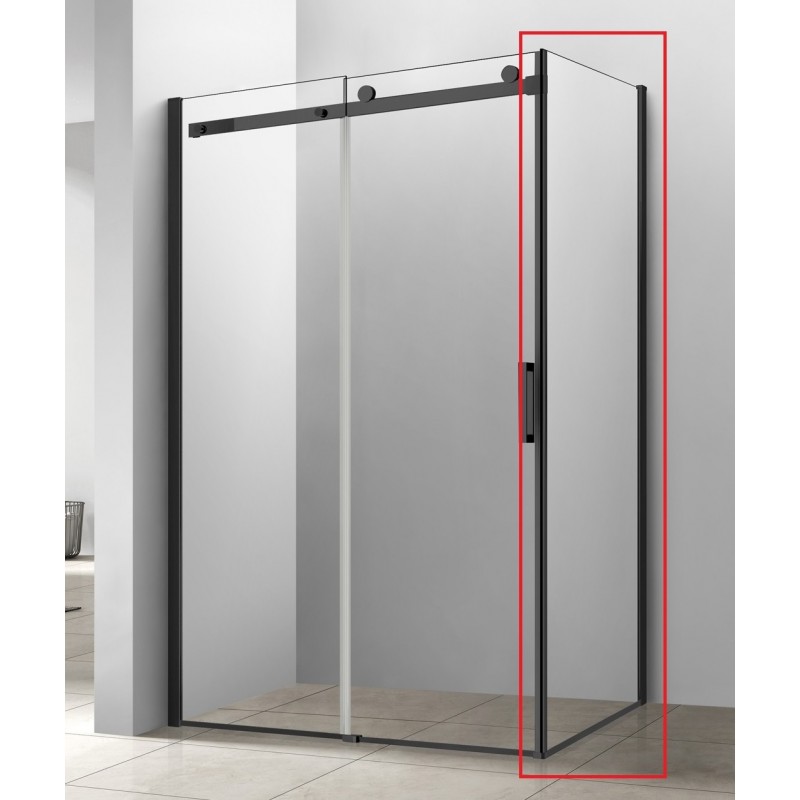 Pevná stena BELVER BLACK