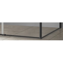 Pevná stena BELVER BLACK