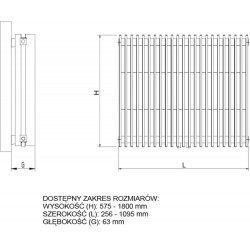 Koupelnový a interiérový radiátor VIVAT