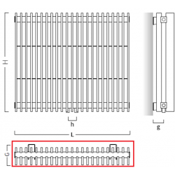 Koupelnový radiátor VIVAT X