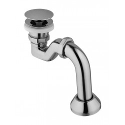 Vaňový sifón bez prepadu Click-Clack