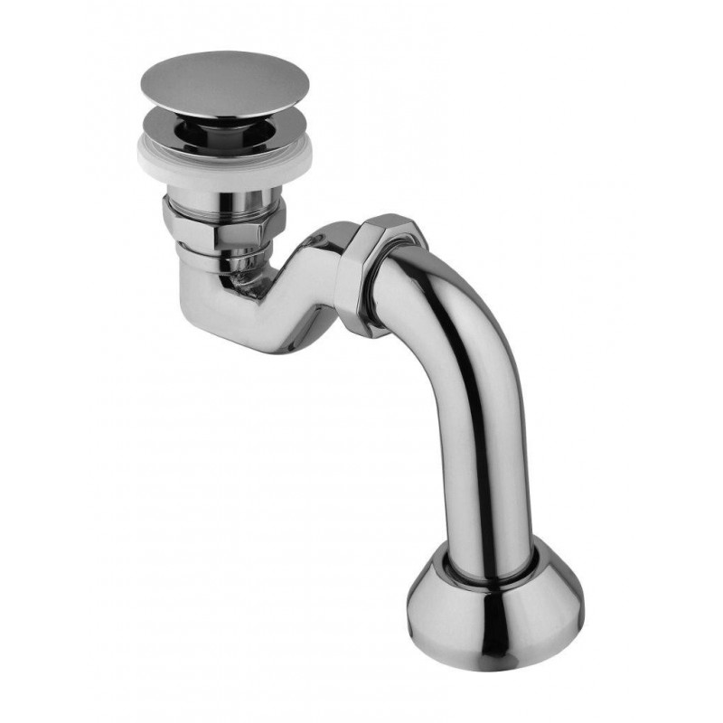 Vaňový sifón bez prepadu Click-Clack