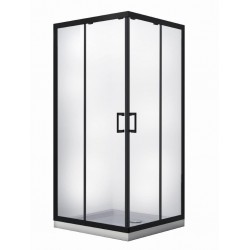 Čtvercový sprchový kout MODERN 190 BLACK