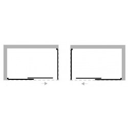 Boční panel DUO SLIDE BLACK