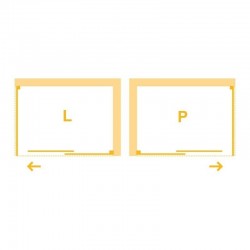 Pevná stena BELVER BLACK