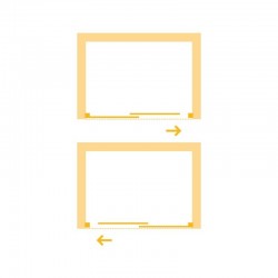 Sprchové bezbariérové kúty FUSION COLORS