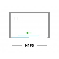 Sprchové dveře oxi.SLIDE N1FS