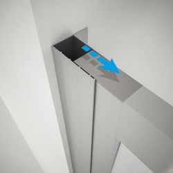 Pevná stena FISSO S pre sprchové dvere MAYA, MITHRA a kút ROMA