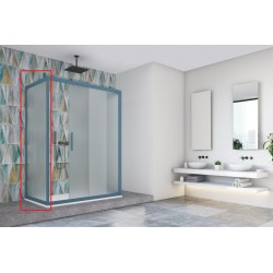 Pevná stena FISSO S pre sprchové dvere MAYA, MITHRA a kút ROMA