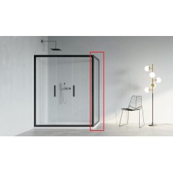 Pevná stena FISSO S pre sprchové dvere MAYA, MITHRA a kút ROMA